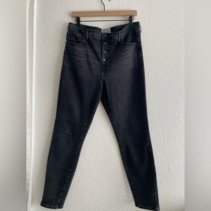 Everlane “The High Rise Skinny Jean” 33 Reg Button Fly